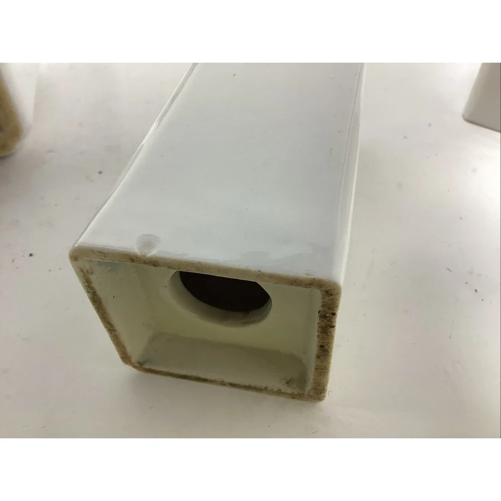 (3) Sets Vintage MCM White Ceramic Salt And Pepper Shakers 3-4